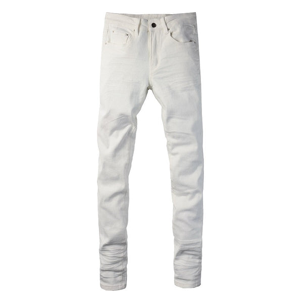 Pure White Jeans