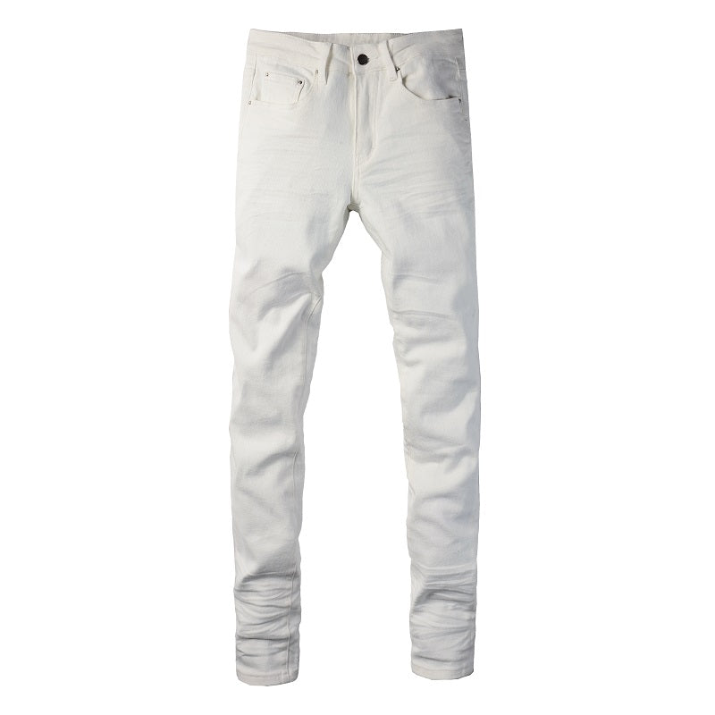 Pure White Jeans