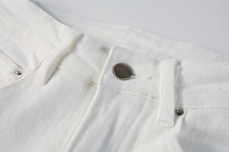 Pure White Jeans
