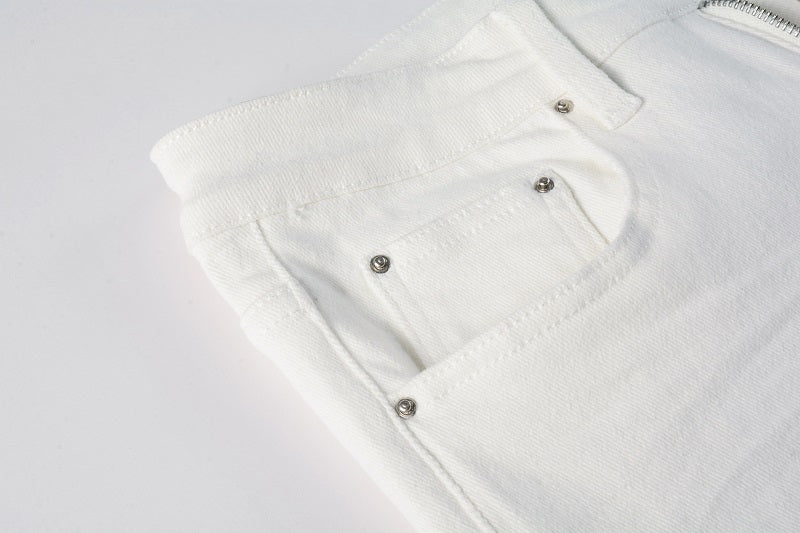 Pure White Jeans