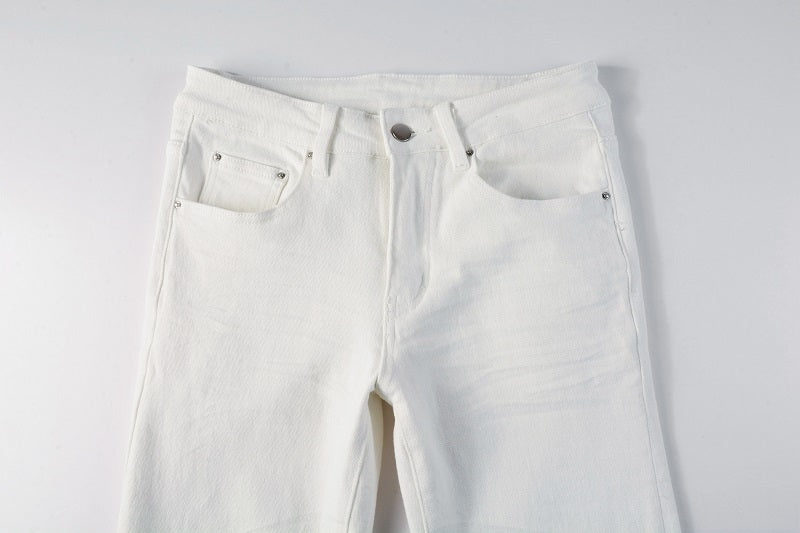 Pure White Jeans