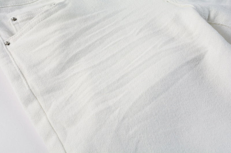 Pure White Jeans