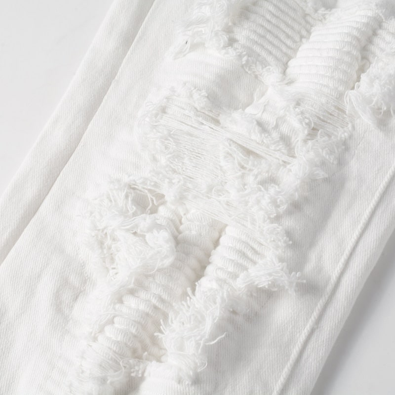 Frosted White Jeans