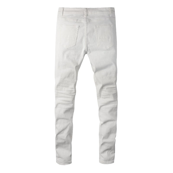 Frosted White Jeans