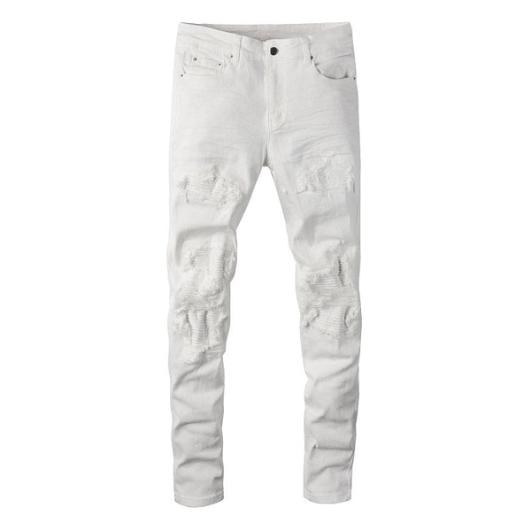 Frosted White Jeans