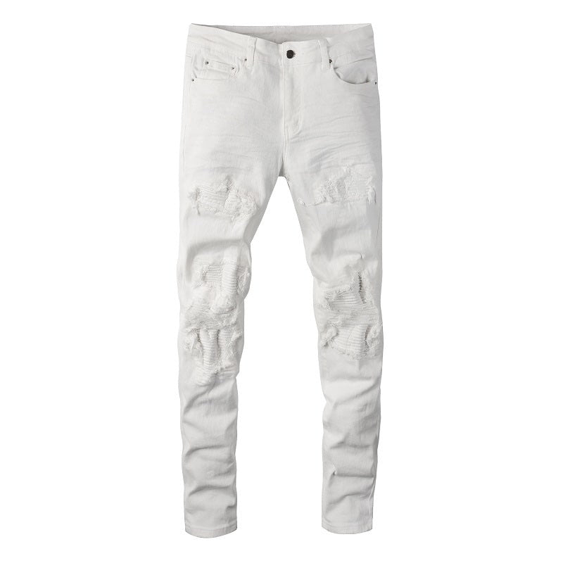 Frosted White Jeans