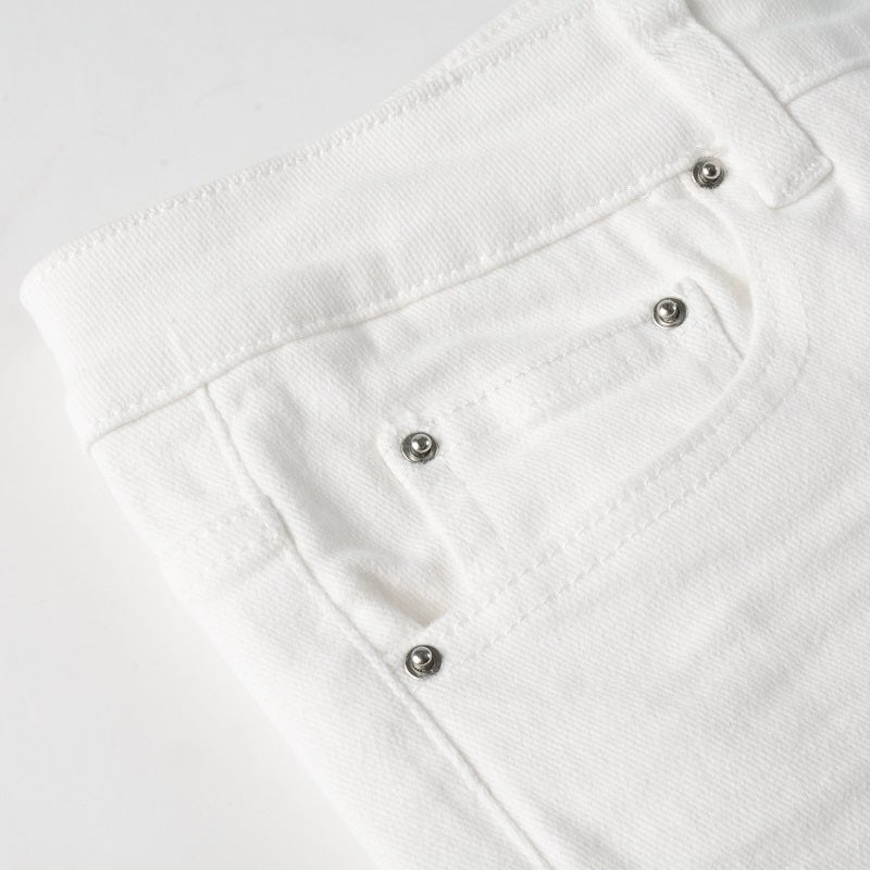 Frosted White Jeans